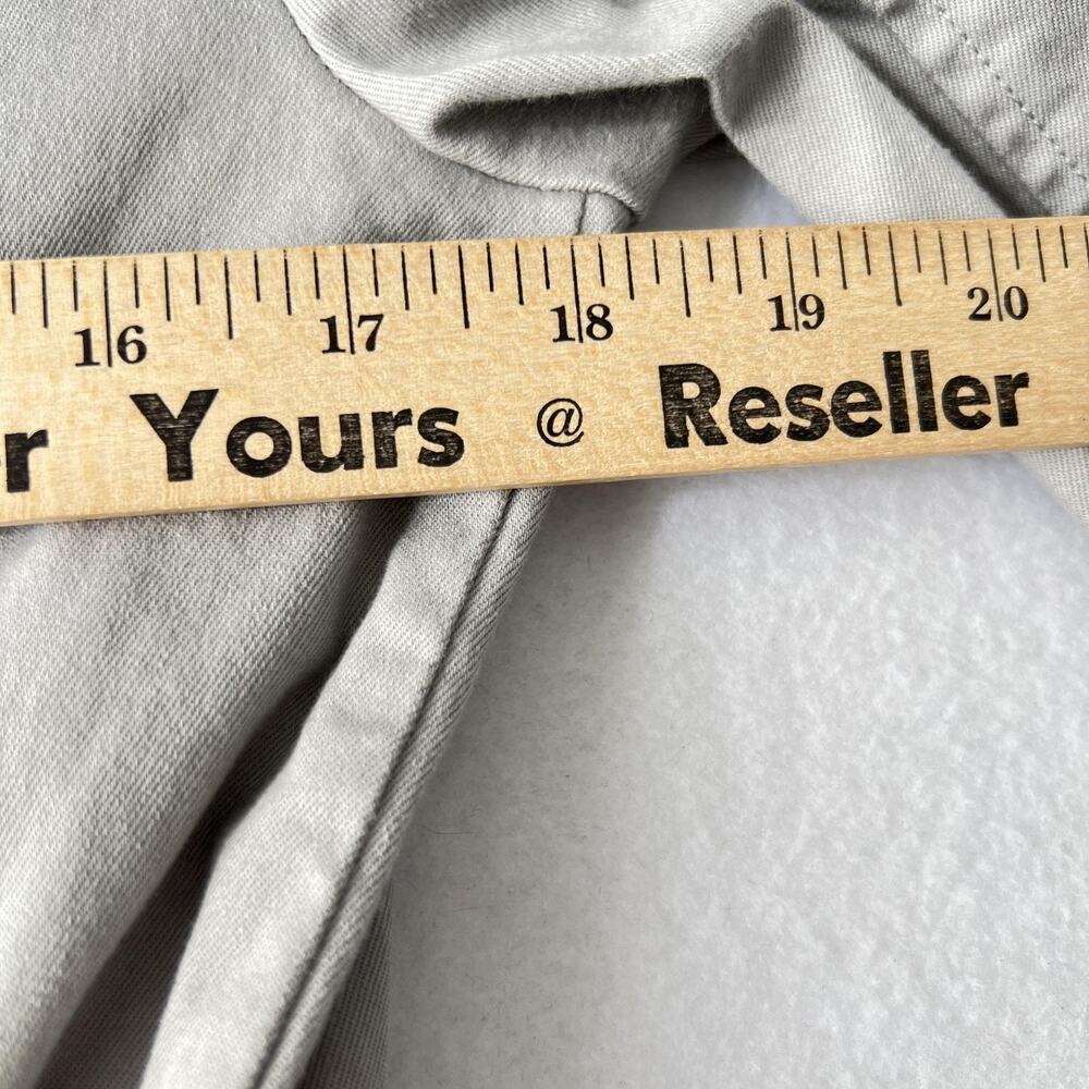 Eden Society Jacket Womens Small Gray Khaki Utility Zip Drawstring Pockets Field - Picture 9 of 10